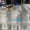 mẫu tượng thạch cao tô màu BearBrick 50cm