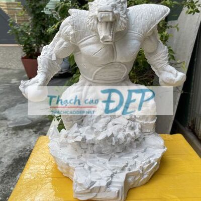 tượng thạch cao khỉ đột goku biến hình