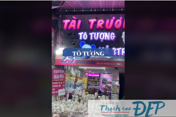 mẫu biển hiệu shop tô tượng đẹp hút khách