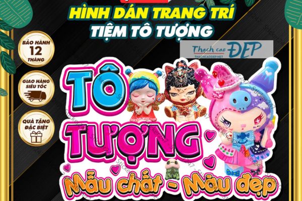 thiết kế biển hiệu tô tượng thu hút khách hàng chú ý đến